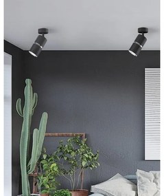 Faretto BAMBOO 1xGU10/10W/230V nero