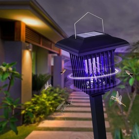 Lampada solare a LED J-22 Black