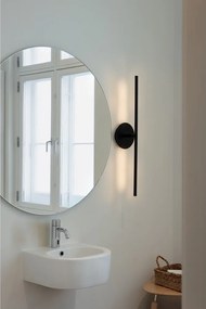 Lampada da parete LED nera in metallo con intensità regolabile Omni Wall – UMAGE