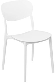 Sedia in polipropilene tortora