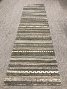 Loribaft Tappeto 300x80 Beige (Iran) Annodato A Mano