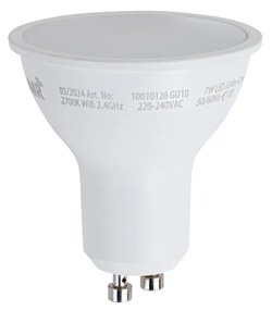 Set di 5 lampadine LED Smart GU10 50mm dimmerabili opale 7W 630 lm 2700K