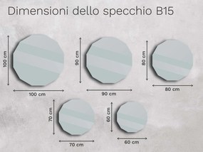 Specchio Base B15 60×60