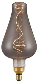 Lampadina LED, E27 bottiglia, fumé, luce calda, 4W= 150LM 360°, ON