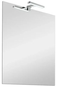 Specchio LED 50x60 cm reversibile con luce naturale