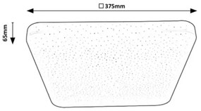 Rabalux - Plafoniera LED LED/24W/230V