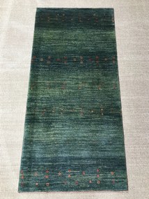 Gashguli Tappeto 160x80 Verde (Iran) Annodato A Mano