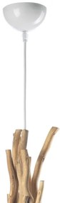 ONLI - Lampadario a sospensione con filo WOODY 1xE27/22W/230V