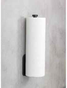 WENKO 53214100 - Portarotolo NIO 27,5x7 cm nero