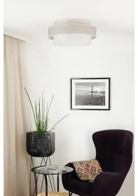 Brilagi - Plafoniera DOVER SPACE LED/12W/230V diametro 50 cm grigio/color crema