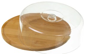 Vassoio rotondo in bambù con coperchio Bambù - Casa Selección