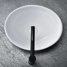 REA-U0623 - Lavabo da appoggio SOFIA MINI 27x34 cm ceramica/bianco lucido