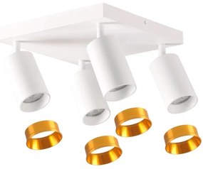 Faretto MARIBEL 4xGU10/10W/230V bianco