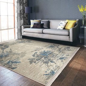 Tappeto blu-beige 160x230 cm - Mila Home