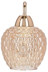 Applique TOBIAS 1xE27/40W/230V Oro rosa