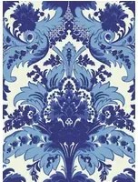 Aldwych - Designtapete von Cole & Son - Blue & White
