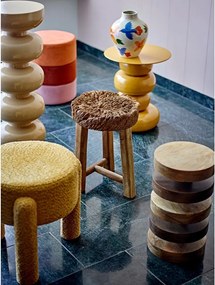 Vaso in gres dipinto a mano (altezza totale 27 cm) Maricala – Bloomingville