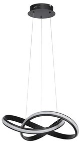 Wofi 6823.01.10.9500 - Lampadario a sospensione con filo LED dimmerabile SOLO LED/28W/230V