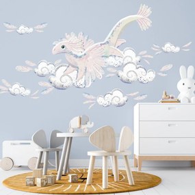Adesivo murale - Drago volante Aeris | Inspio
