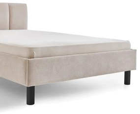 Letto singolo imbottito beige rete non inclusa 120x200 cm Joker – Meise Möbel