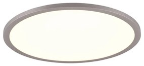 Apparecchio da soffitto a LED in argento ø 40 cm Yuma - Trio