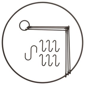 Gancio per essicazione in metallo – Esschert Design