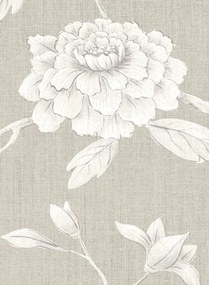 Lewis & Wood Carta da parati Jasper Peony - Flax