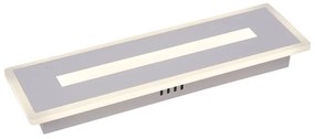 Applique LED design Tessa bianco IP20, con regolazione di temperatura 2000 lumen,