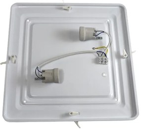 Plafoniera VITAL 2xE27/60W/230V cromo opaco