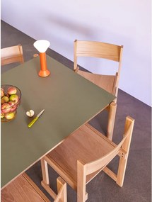 Lampada da tavolo arancione dimmerabile (altezza 30 cm) Flash - Hübsch