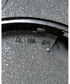 Plafoniera LED/18W/230V 3000/4000/6500K Ø 23 cm nera