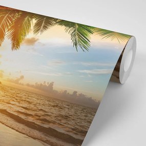 Carta da parati – Alba sulla spiaggia caraibica