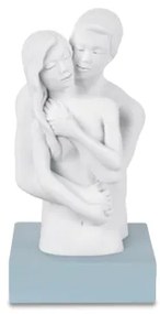 BONGELLI PREZIOSI STATUETTA BUSTO COPPIA H 15 cm