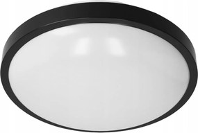 Plafoniera 2xE27/40W/230V diametro 29,5 cm nero