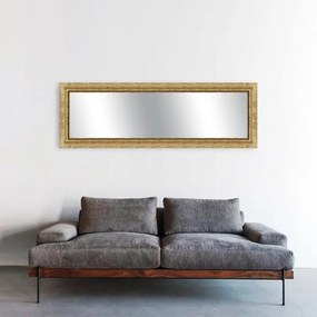 Specchio Medea rettangolare in legno oro 68 x 168 cm