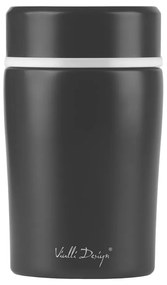 Termos da viaggio nero per il pranzo Fuori, 500 ml - Vialli Design