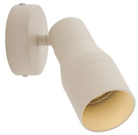 Faretto da soffitto moderno beige GU10 Ø50mm - Stanley