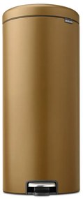 Cestino per la spazzatura color ottone in acciaio con pedale 30 l NewIcon – Brabantia