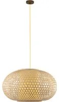 Lampadario a sospensione ZEN in bamb naturale 60 cm.