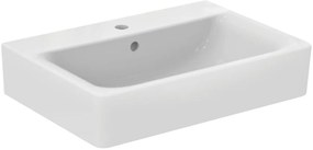 Ideal Standard Connect lavabo 65x46 cm rettangolare a parete-da mobile bianco E773001