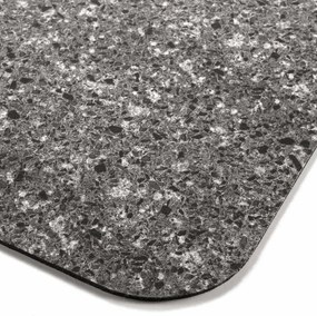 Tappetino per il bagno color antracite 50x80 cm Granite – douceur d'intérieur