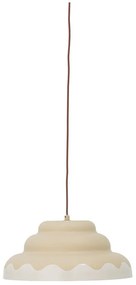 Lampadario color crema con paralume in metallo ø 40 cm Lacya – Bloomingville