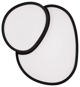 Plafoniera LED nera 36x43,5 cm Rise - Trio