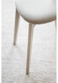 Sedia da pranzo in colore beige-naturale Ami - Rowico