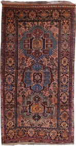 Tappeto 120 x 230 (Iran) Annodato A Mano