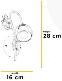 ONLI - Applique per bambini BUTTERFLY 1xE14/6W/230V