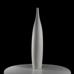 Vaso in ceramica bianco H 70 cm