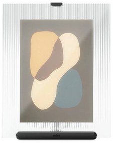 Cornice nera in vetro verticale con sostegno 19x23 cm Flute – Umbra