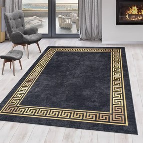 Tappeto lavabile antracite 160x230 cm Fiesta - Ayyildiz Carpets