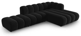 Divano angolare antracite ad angolo destro Lupine - Micadoni Home